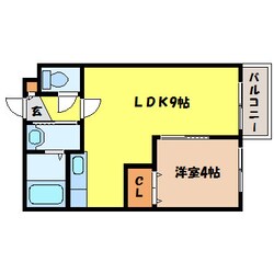 西１８丁目駅 徒歩9分 3階の物件間取画像